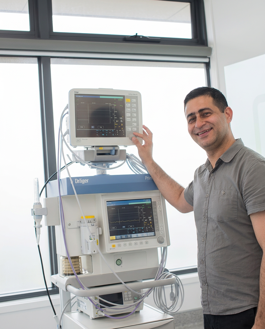 Dr Ravi Bangia, specialist anaesthetist